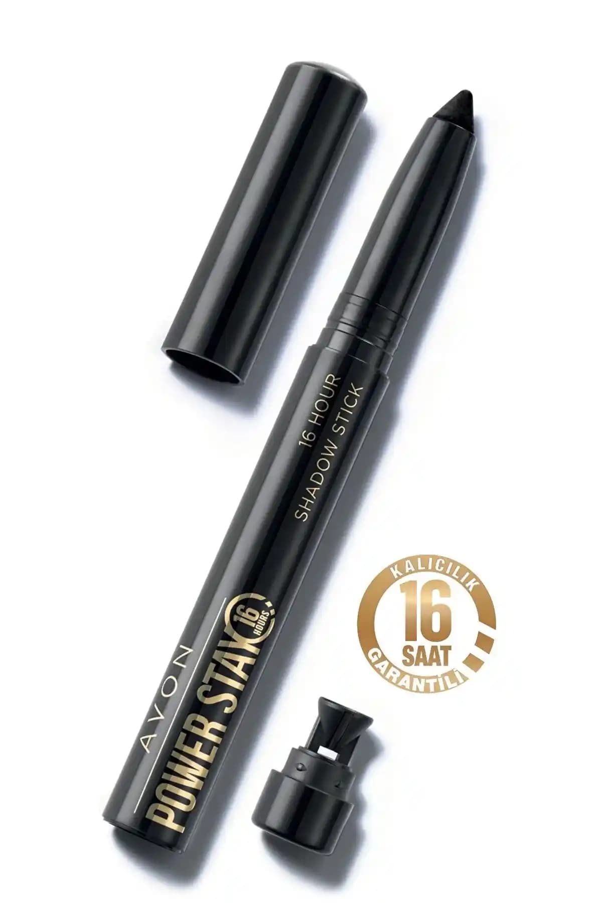 Avon Power Stay Shadow Stick Kalem Far Essential Black Göz Makyajında Kalıcılık ve Pratiklik