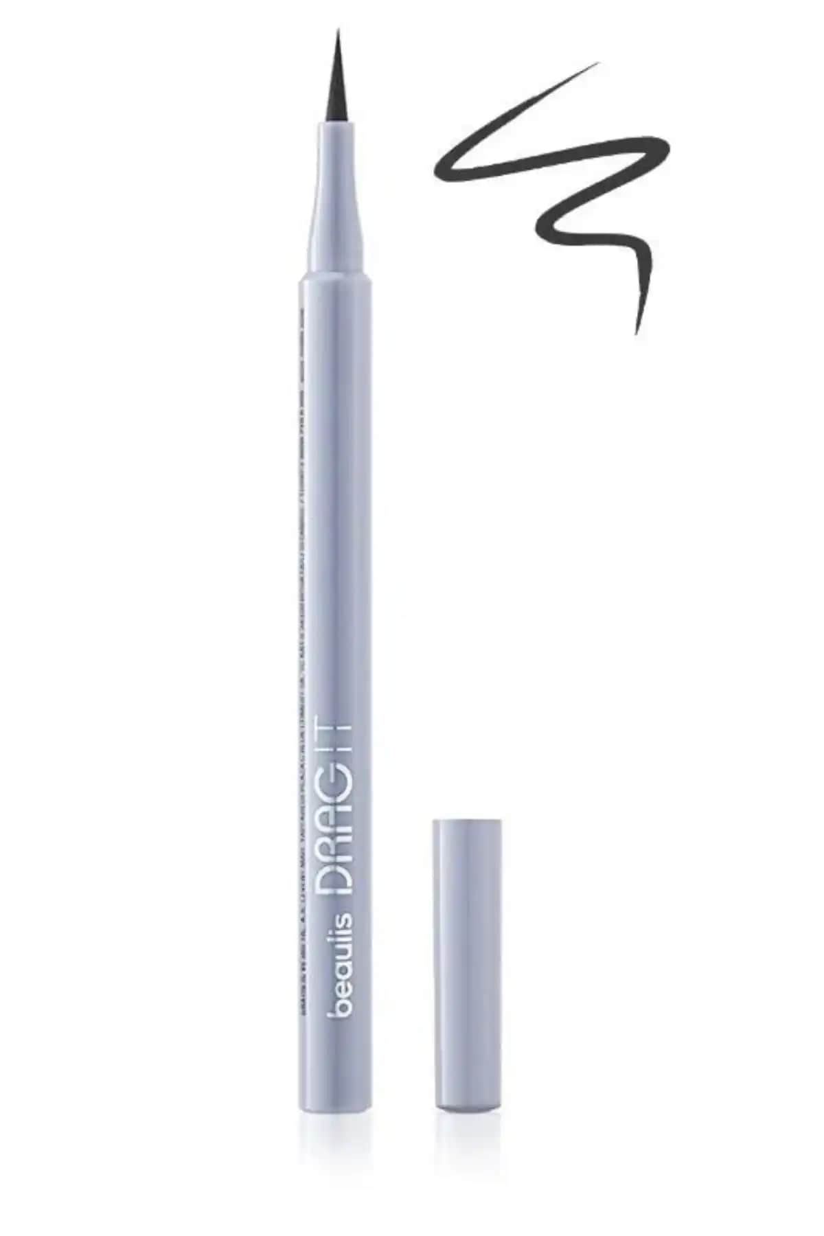 Beaulis Drag It Inkpen Keçe Uçlu Siyah Eyeliner: Kalıcı ve Pratik Göz Makyajı Çözümü