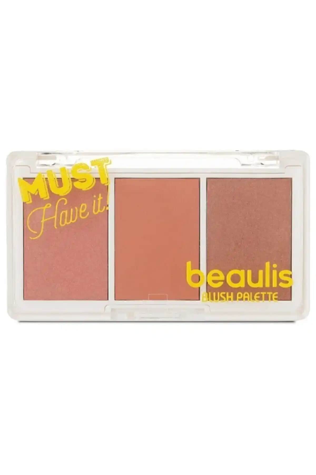 Beaulis Mini Allık Paleti 518 Sweet Cheeks Doğal ve Canlı Makyaj İçin Uygun
