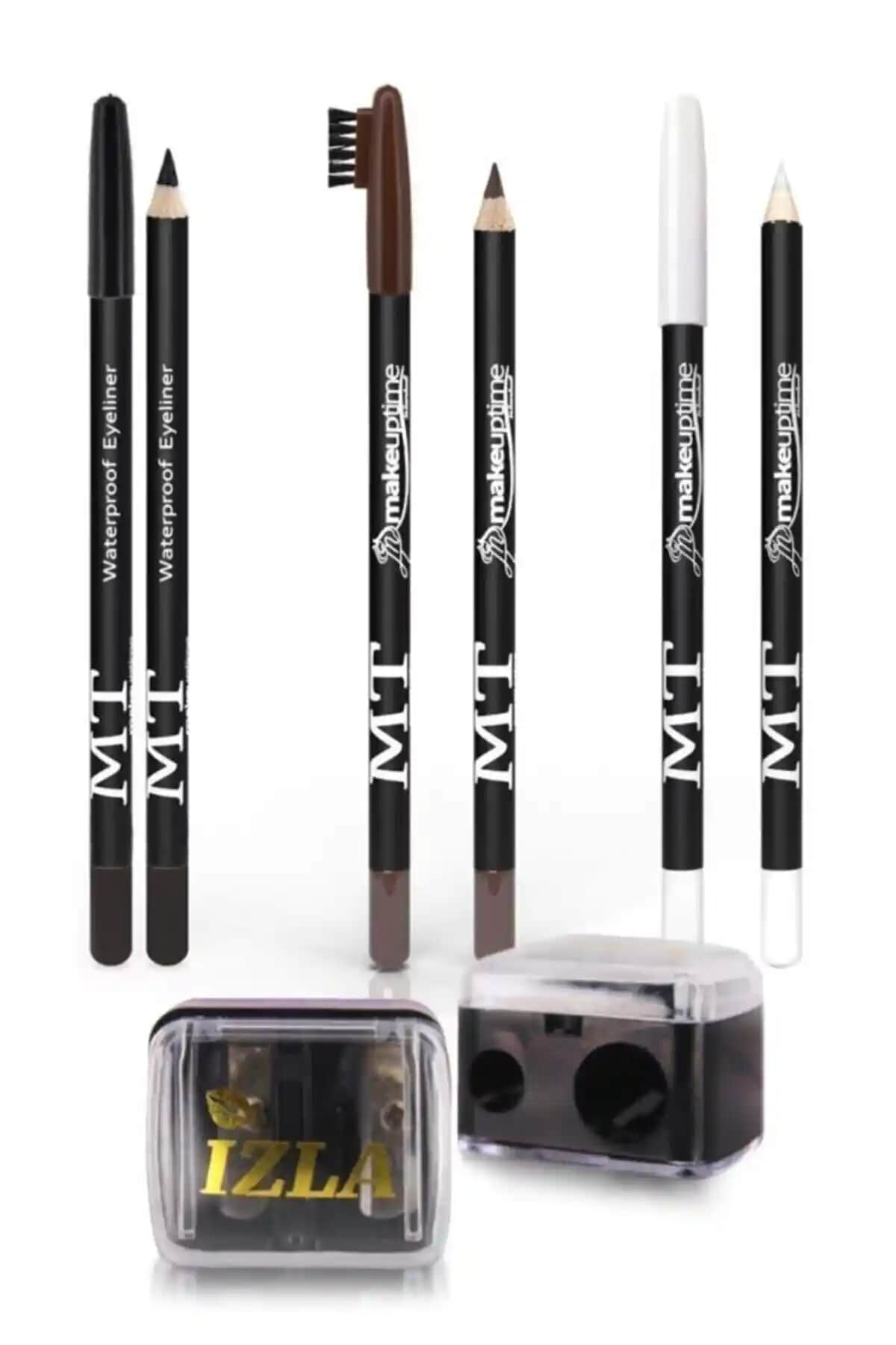 Çok Fonksiyonlu Siyah Göz Kalemi ve Çevreleyen Ürünler Seti ile Makyajınızı Tamamlayın