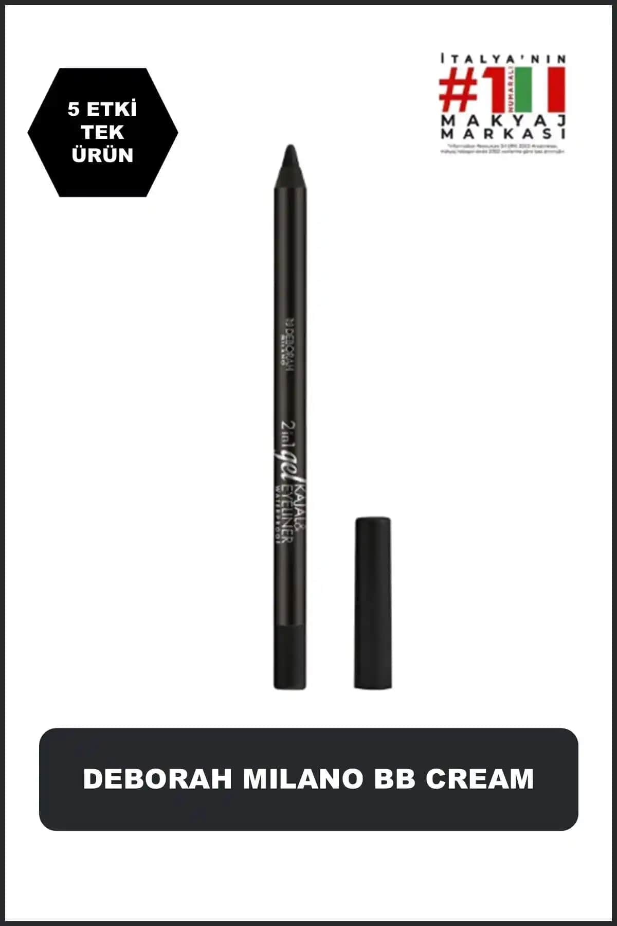 Deborah 2in1 Jel Kajal ve Eyeliner Kalemi: Günlük ve Özel Makyajlar İçin Pratik Çözüm