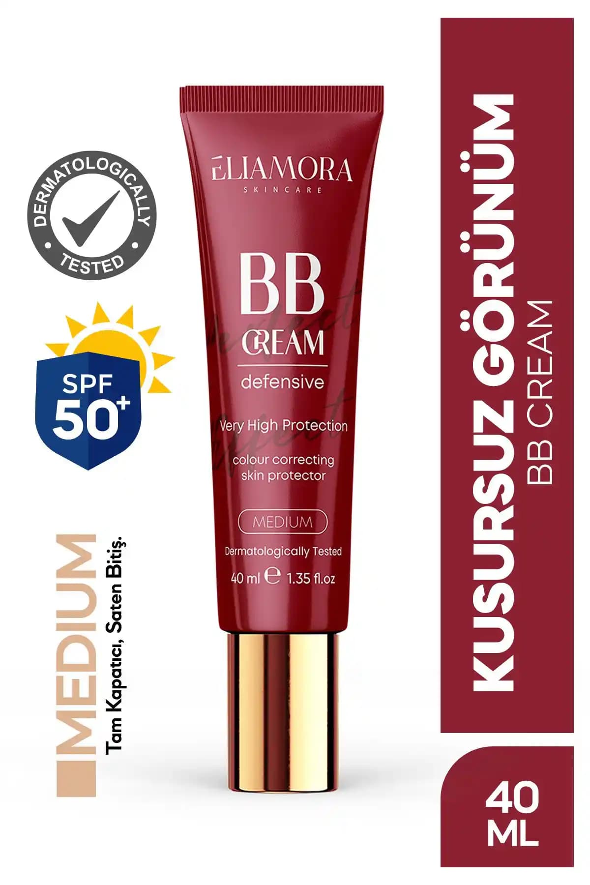 Eliamora BB Krem SPF 50+ ile Doğal ve Korunaklı Cilt Bakımı ve Makyajı