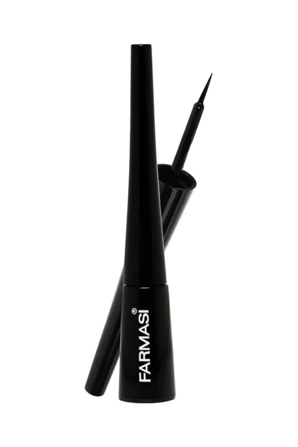 Farmasi Deeplook Siyah Sıvı Eyeliner İnce ve Hassas Çizgiler İçin Uygun