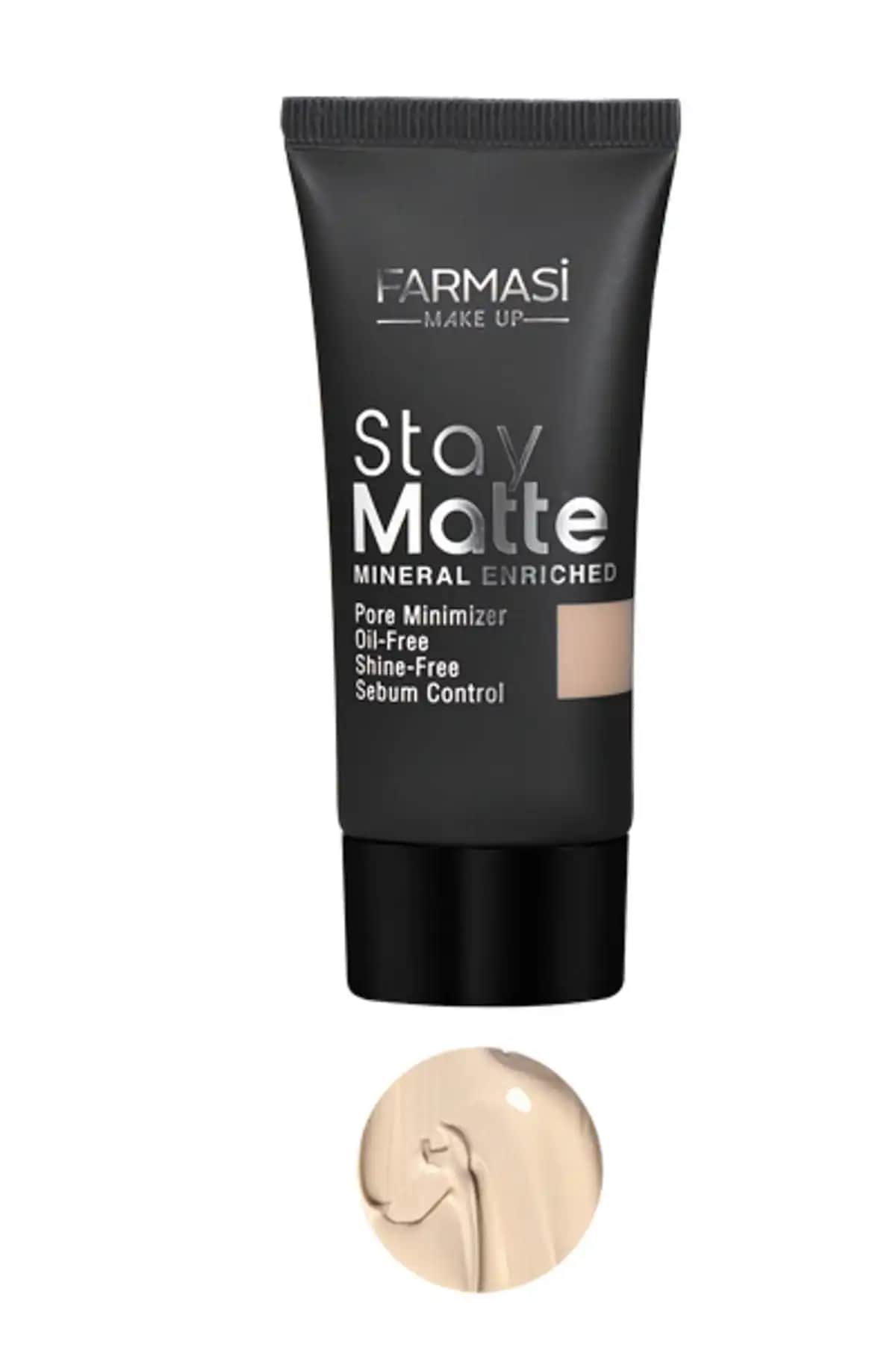 Farmasi Stay Matte Fondöten Porcelain 02 ile 2025'te Kusursuz Cilt Sırrı