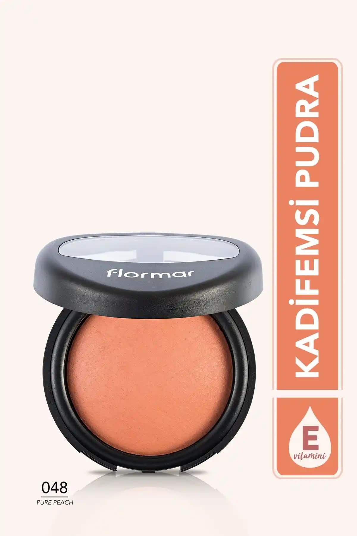 Flormar Baked Blush-On Pure Peach: Doğal Görünüm ve Uzun Süre Dayanıklı Allık