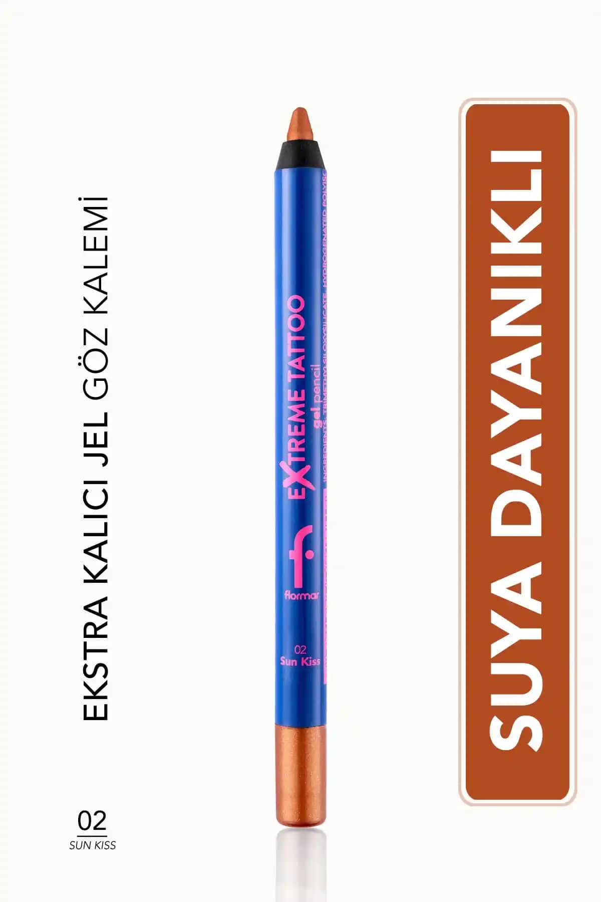 Flormar Extreme Tattoo Festival Spirit Suya Dayanıklı Mat Jel Göz Kalemi ile Kalıcı ve Çekici Bakışlar