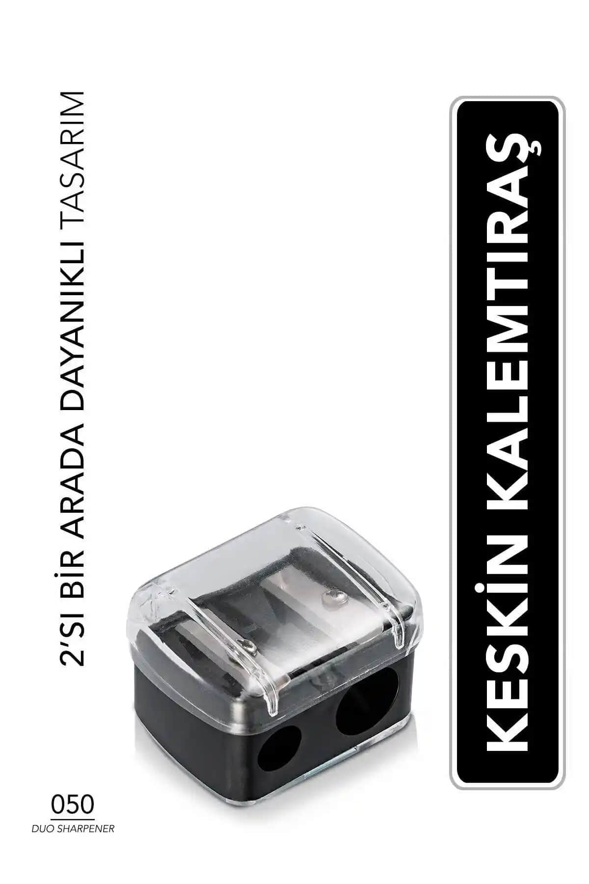 Flormar İkili Kalemtıraş: Çok Yönlü ve Dayanıklı Makyaj ve Kalem Bakım Aksesuarı