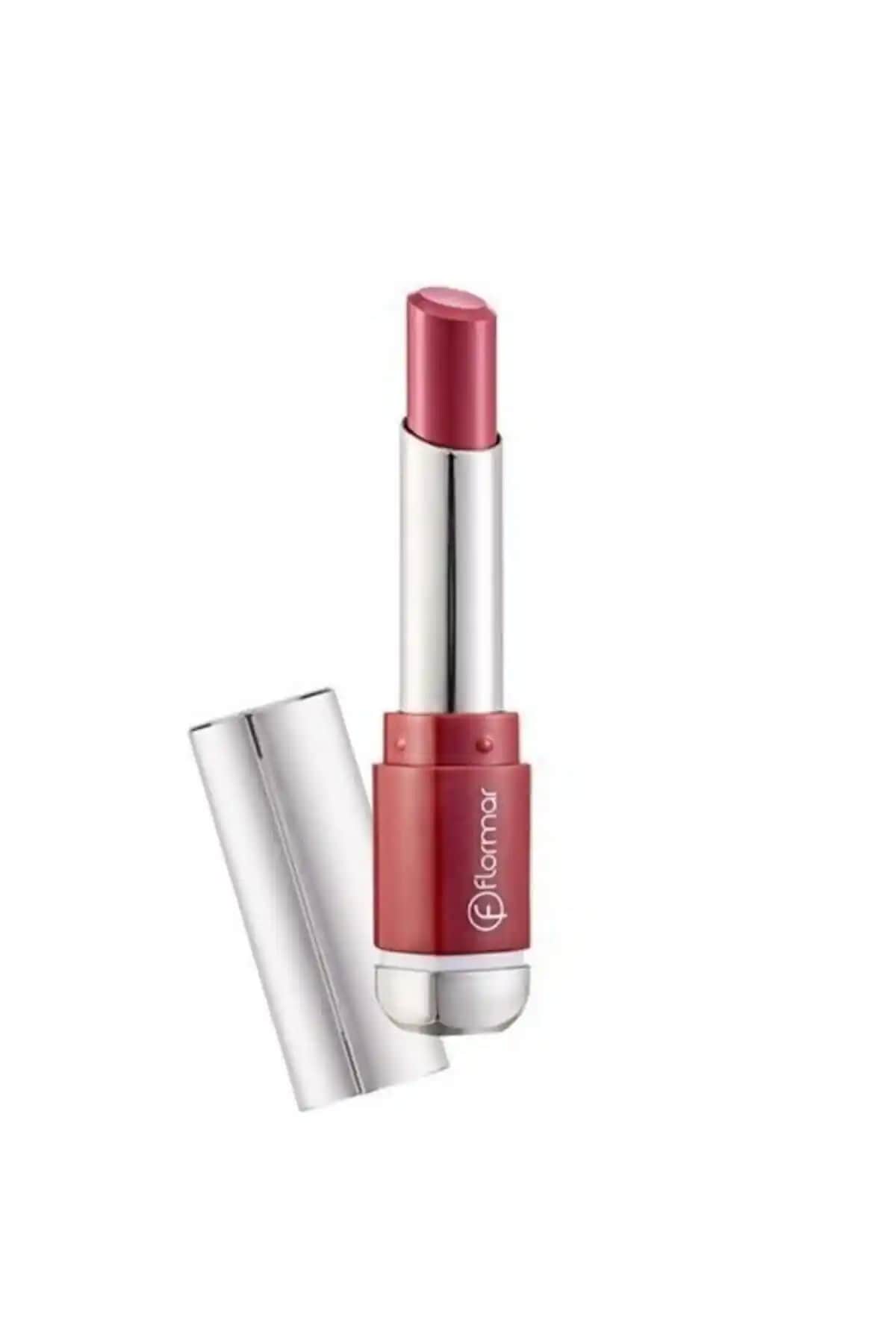 Flormar Saten Dokulu Ruj Serisi Karşılaştırması: 016 Velvety Bordeaux ve 017 Subdued Rosy