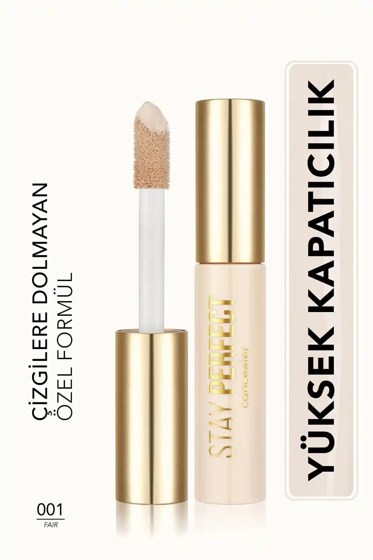 Flormar Stay Perfect Concealer Doğal Bitişli Kapatıcı Yüksek Kapatıcılık ve Dayanıklılık