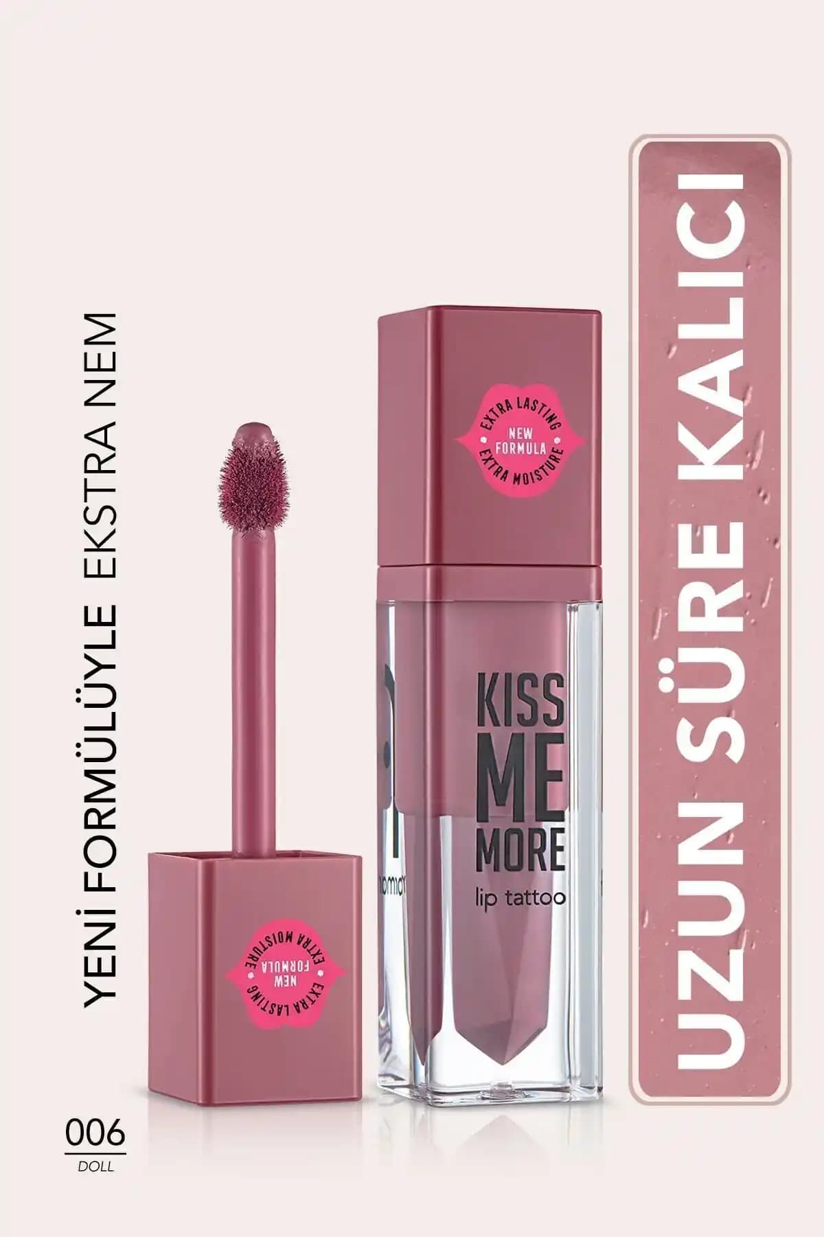 Flormar Uzun Süre Kalıcı Mat Ruj Karşılaştırması: Kiss Me More-006 ve 024 Ürünleri