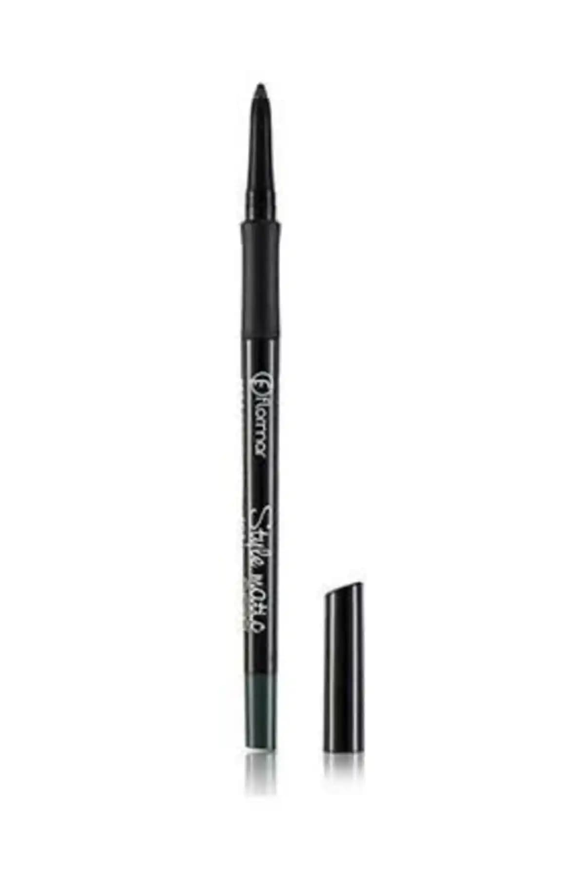 Flormar Yeşil Göz Kalemi Style Matic Eyeliner Seri: Dayanıklı ve Mat Görünümlü Göz Kalemi