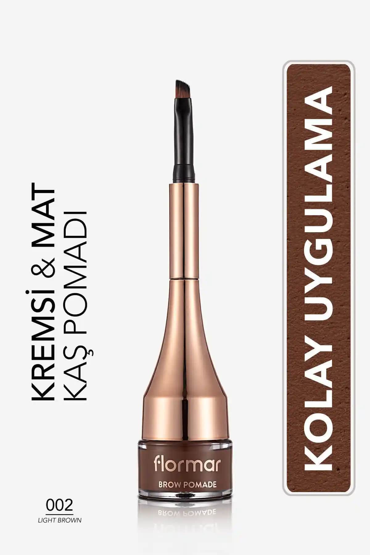 Flormar Yoğun Pigmentli Kalıcı Kaş Pomadı ile Doğal ve Etkileyici Bakışlar