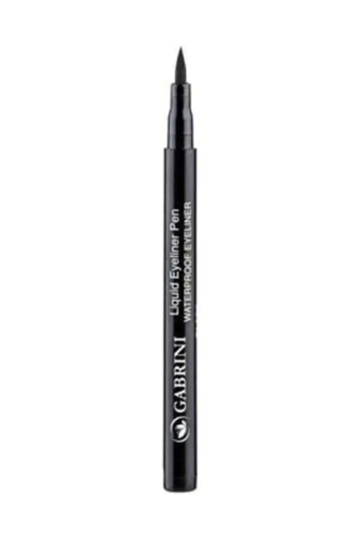 Gabrini Siyah Likit Waterproof Eyeliner: Uzun Süre Kalıcı ve Kullanışlı Makyaj Malzemesi