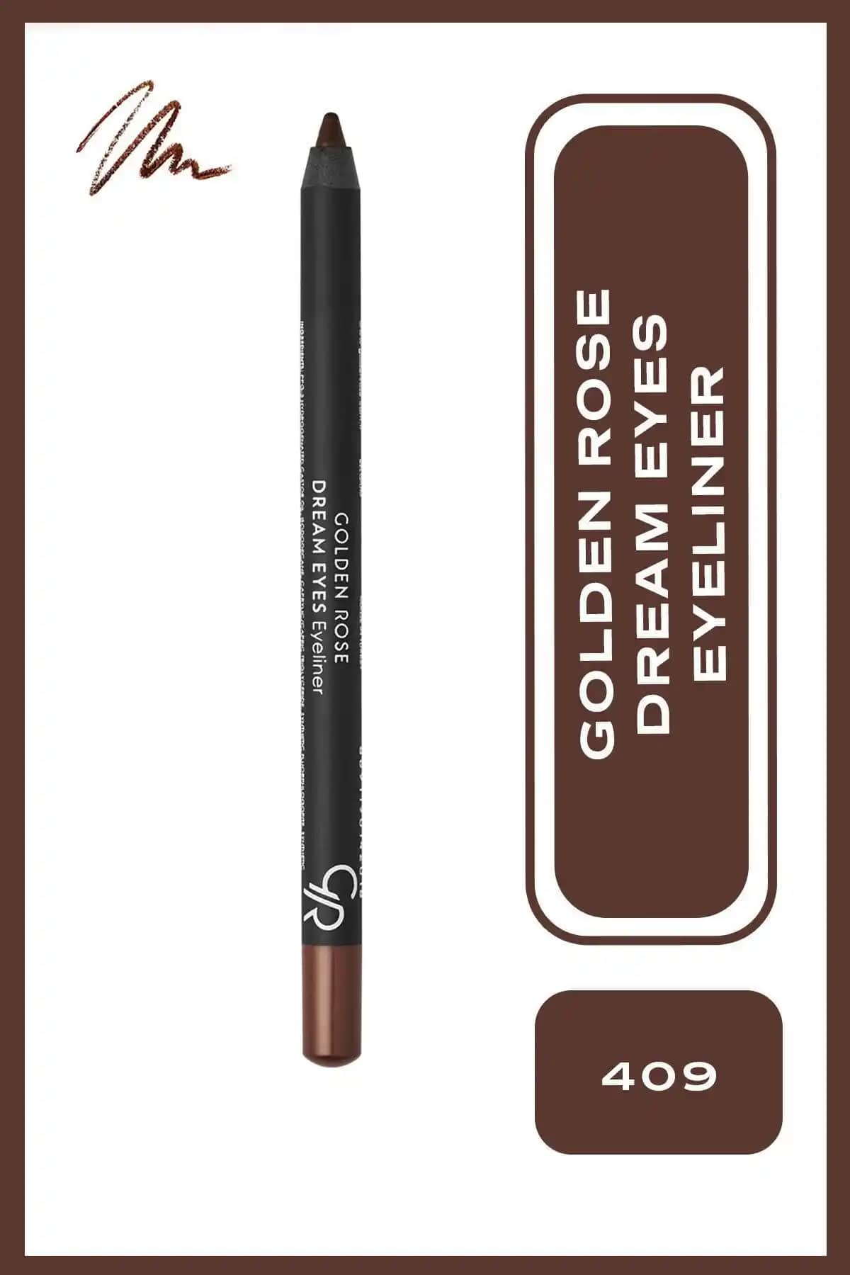 Golden Rose Dream Eyes Eyeliner No:409 Chocolatte ile Doğal ve Kalıcı Göz Makyajı