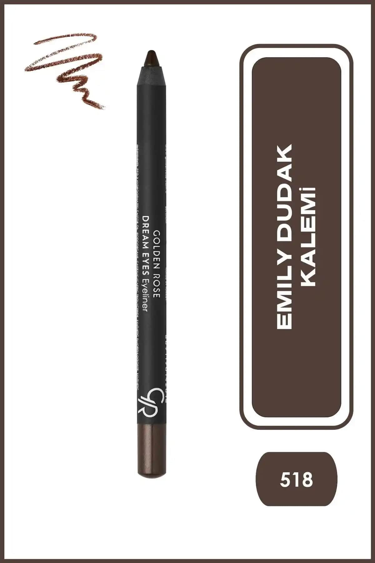 Golden Rose Dream Lips Lipliner No: 518 Cacao Dudak Şekillendirme ve Doğal Görünüm Sağlayan Kalem