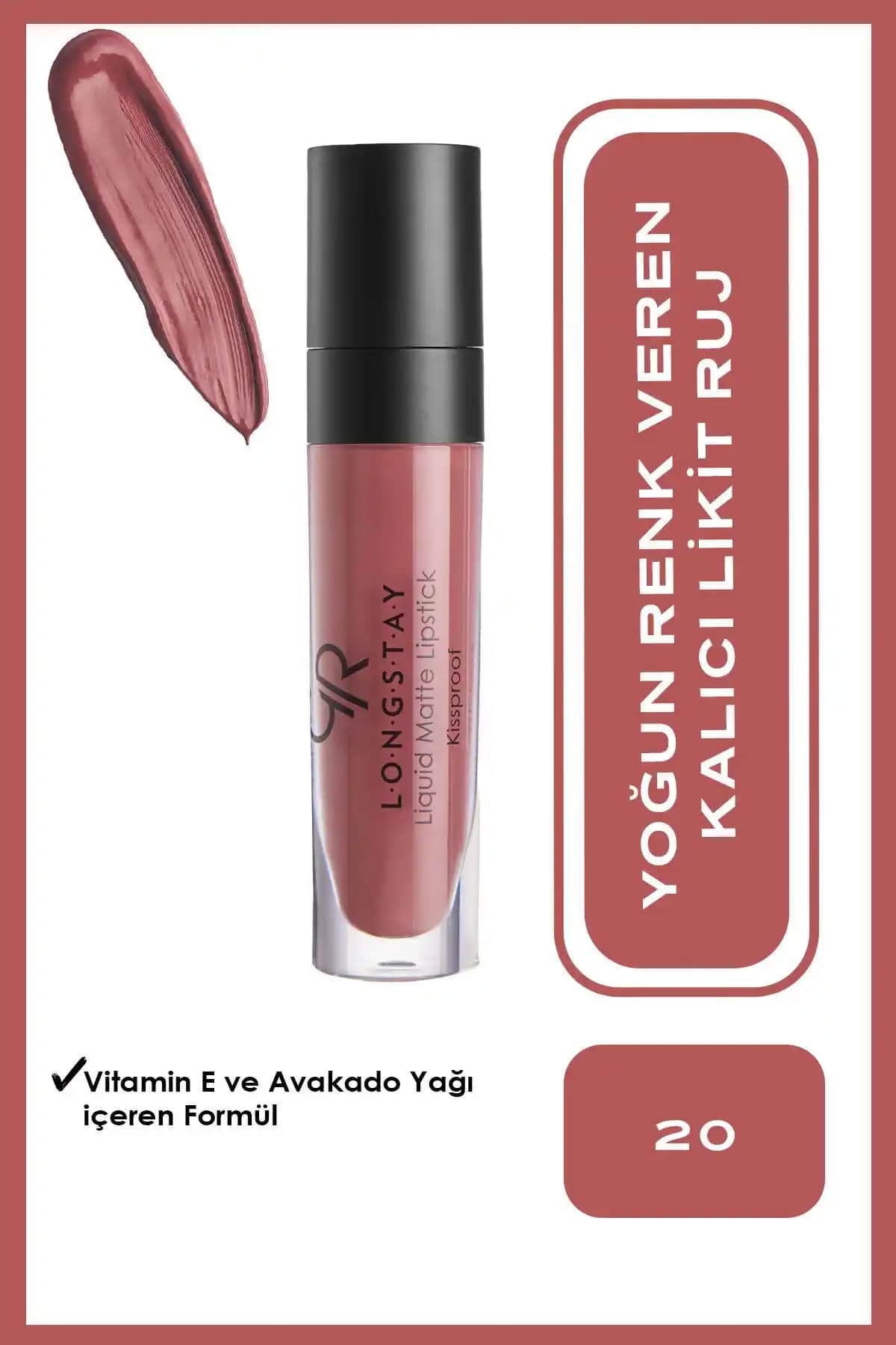 Golden Rose Likit Mat Ruj Karşılaştırması: Amber Brown ve Brown Renkleri Özellikleri