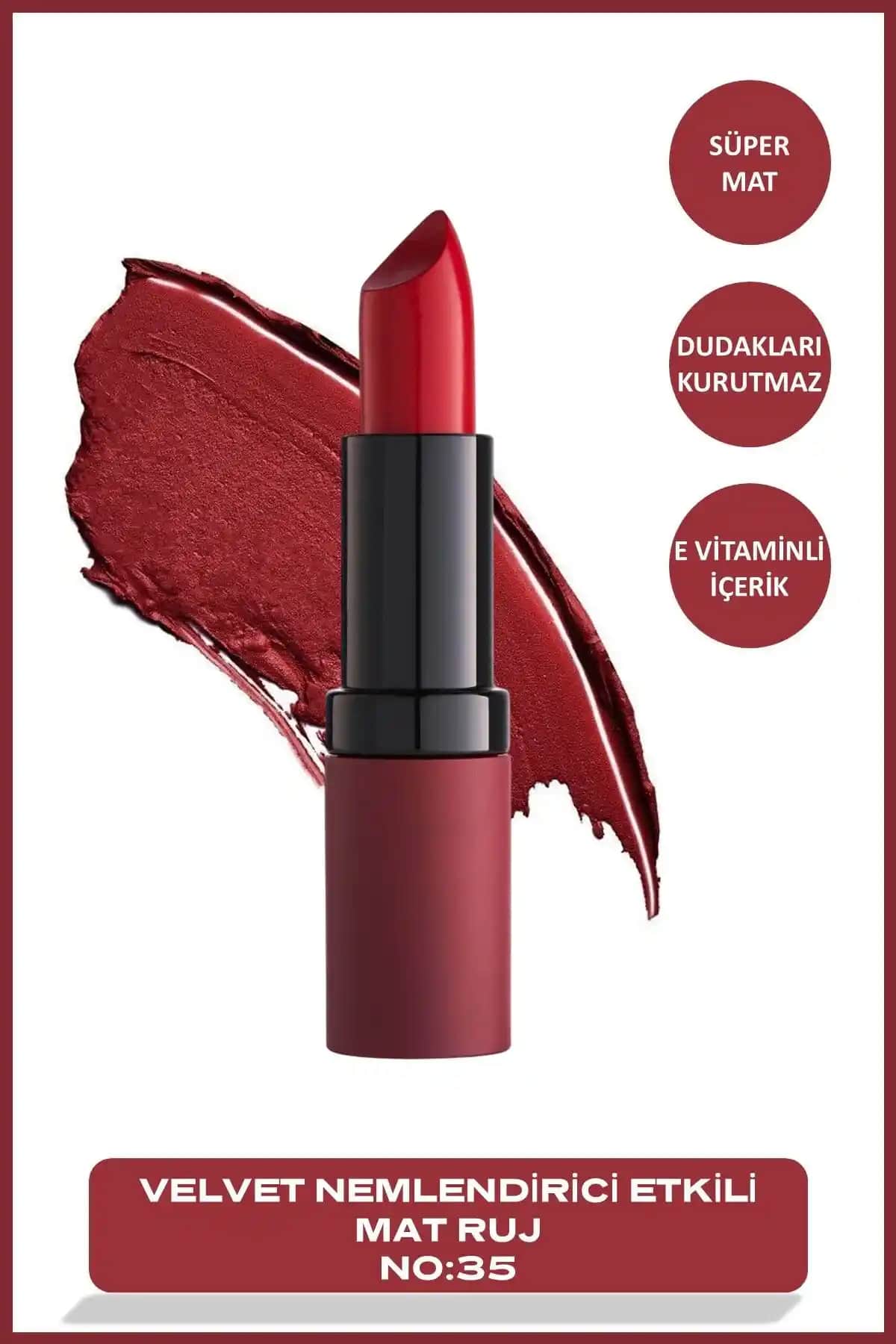 Golden Rose Velvet Matte Ruj Karşılaştırması: Kırmızı ve Kahve Tonlarının Özellikleri ve Kullanıcı Yorumları