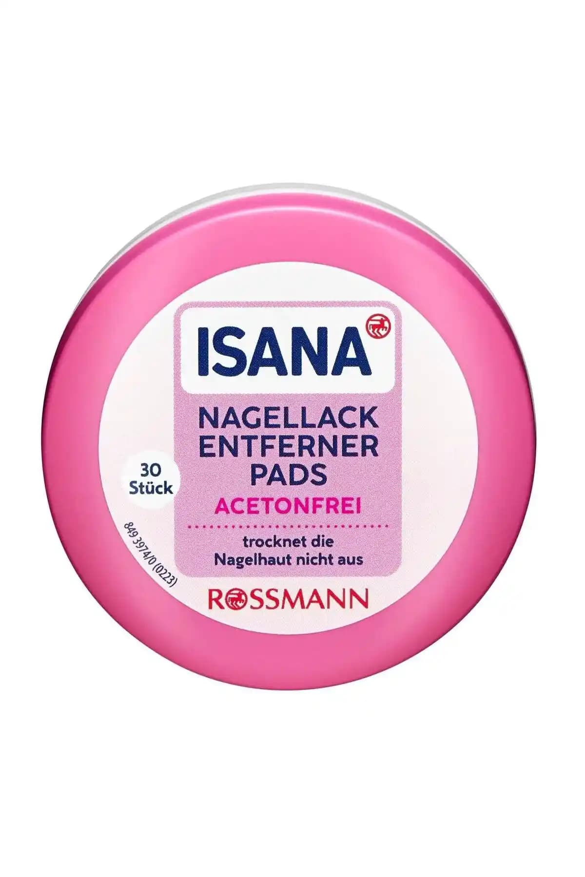 ISANA Asetonsuz Oje Çıkarıcı Pedler: Güçlü ve Pratik Tırnak Temizleme Çözümü
