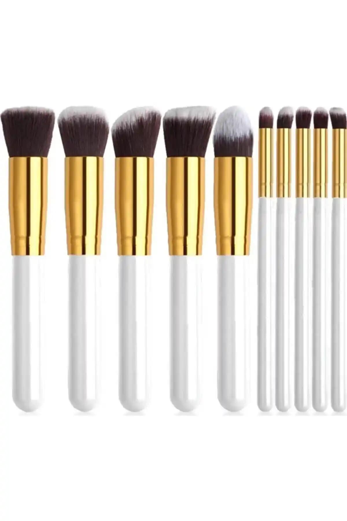 İzla Lila Renk Makyaj Fırça Seti Profesyonel ve Günlük Kullanım İçin Uygun