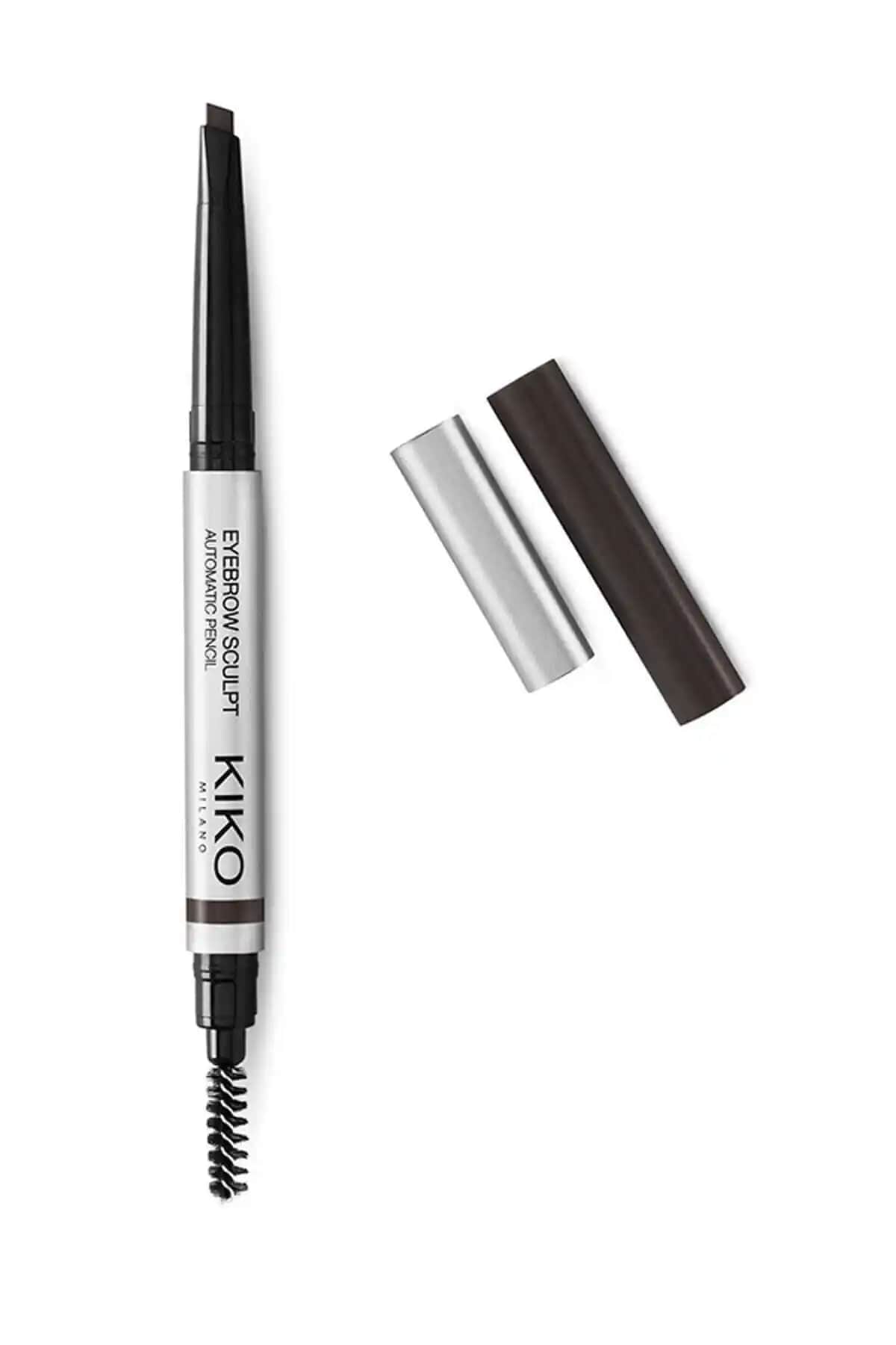 KIKO Kaş Kalemi Eyebrow Sculpt Automatic Pencil 06 Blackhaired Doğal ve Kalıcı Kaşlar İçin
