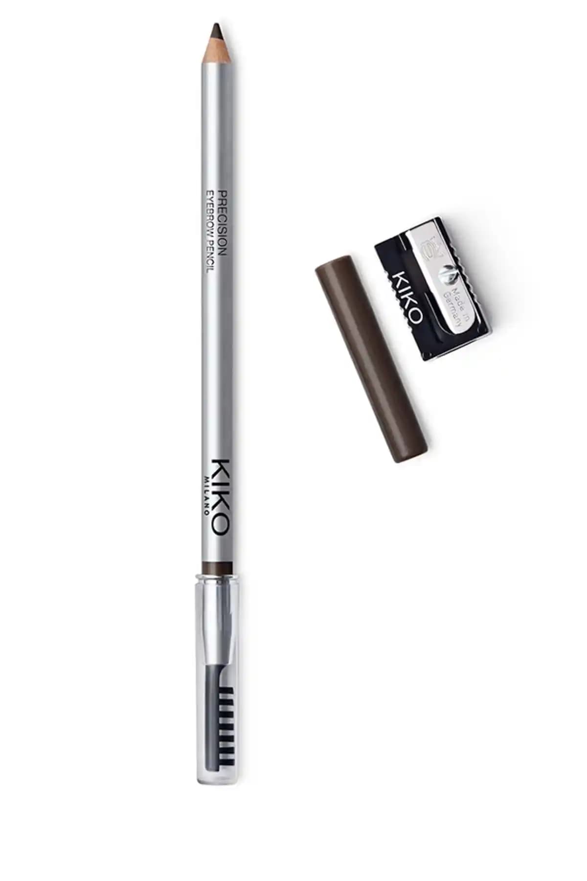 Kiko Precision Eyebrow Pencil 02 Dark Chestnut: Doğal ve Hassas Kaş Şekillendirme Aracı