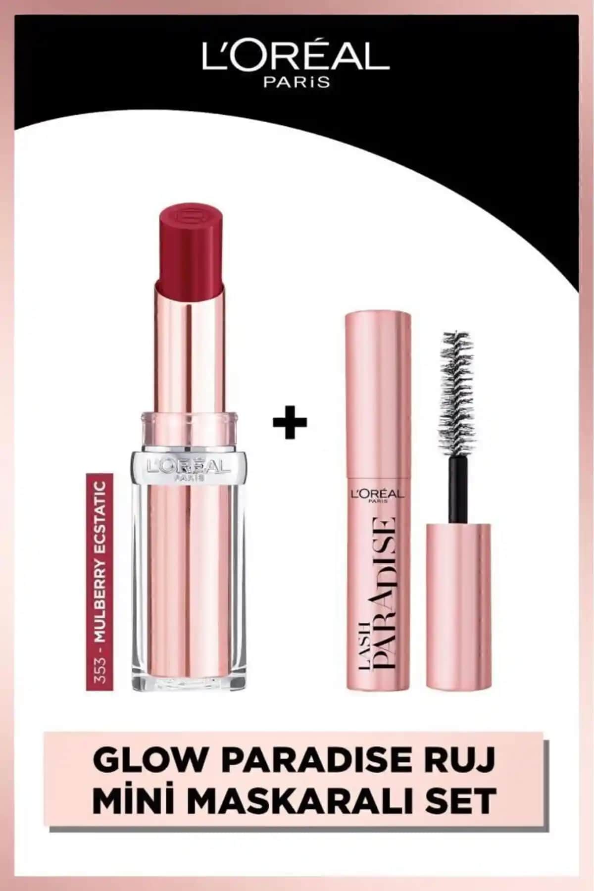 L'Oreal Paris Glow Paradise Serisi: Dudak ve Kirpik Bakımında Yeni Trendler