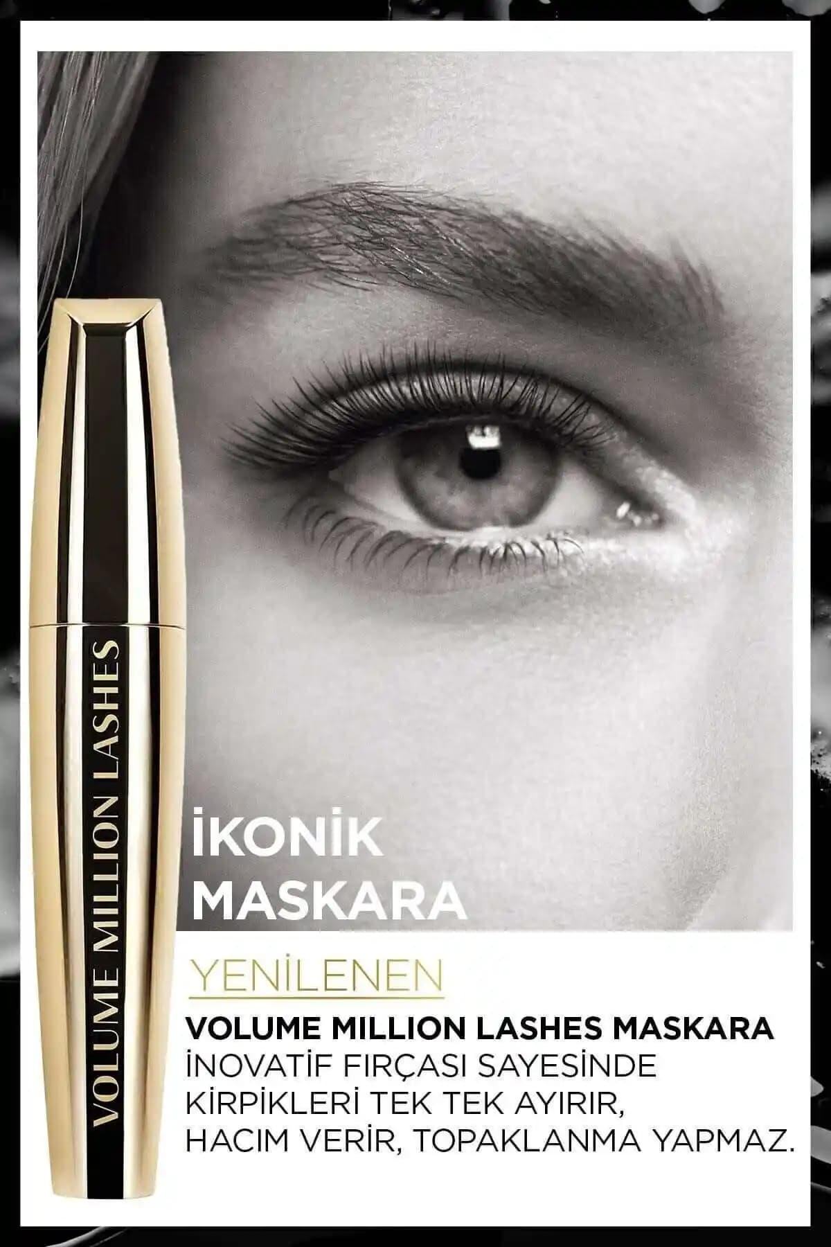L'Oreal Paris Maskara Karşılaştırması: Ekstra Volume Collagene ve Volume Million Lashes