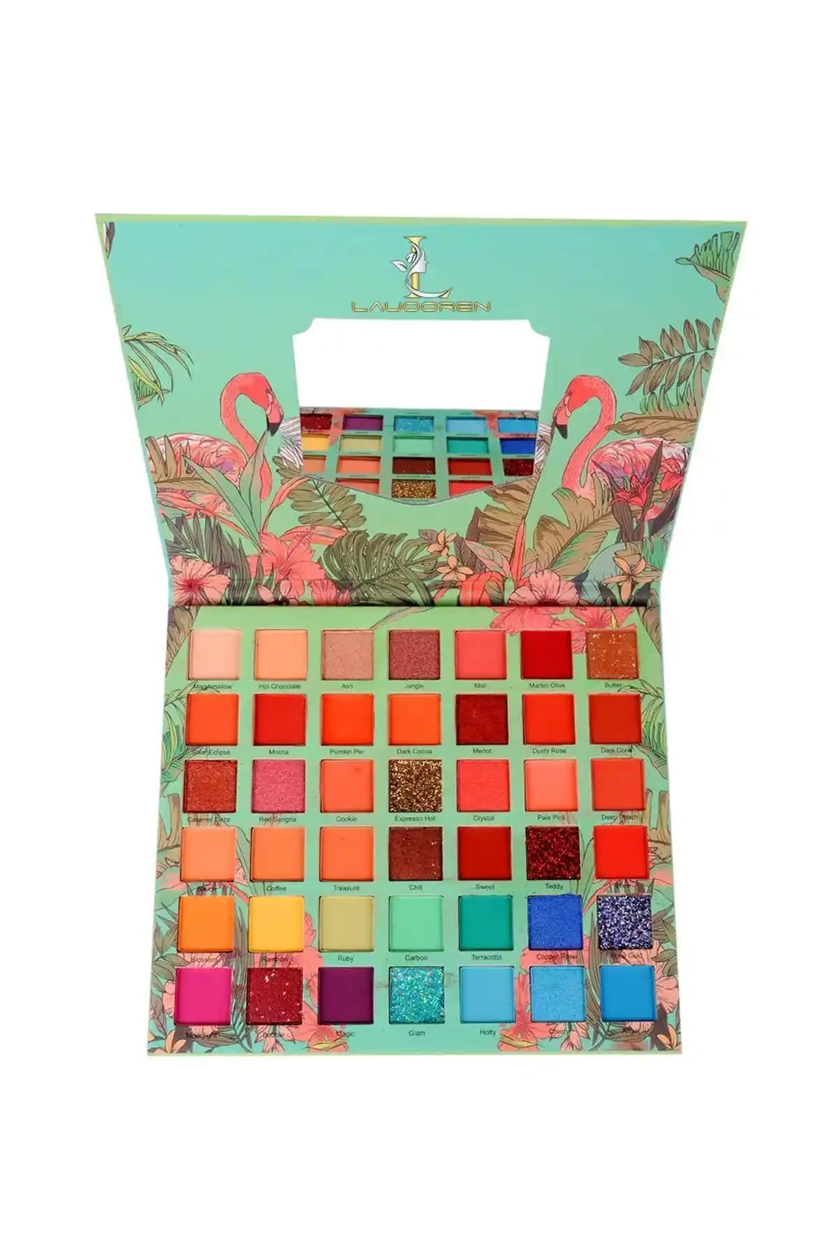 LAUOOREN Flamingo Holiday ve MUJGAN Far Paletleri Karşılaştırması