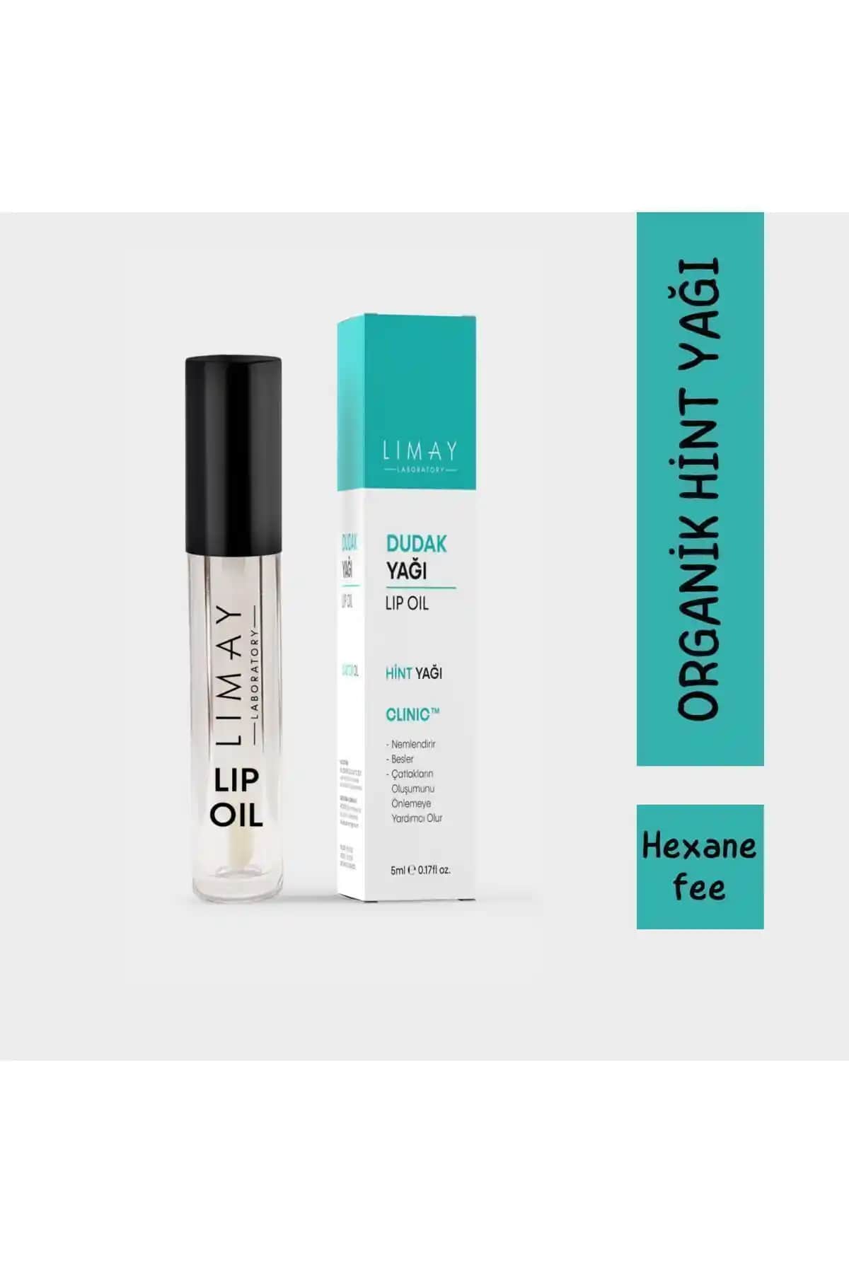 LİMAY Dudak Yağı Lip Oil: Doğal İçeriklerle Güçlendirilmiş Dudak Bakım Ürünü