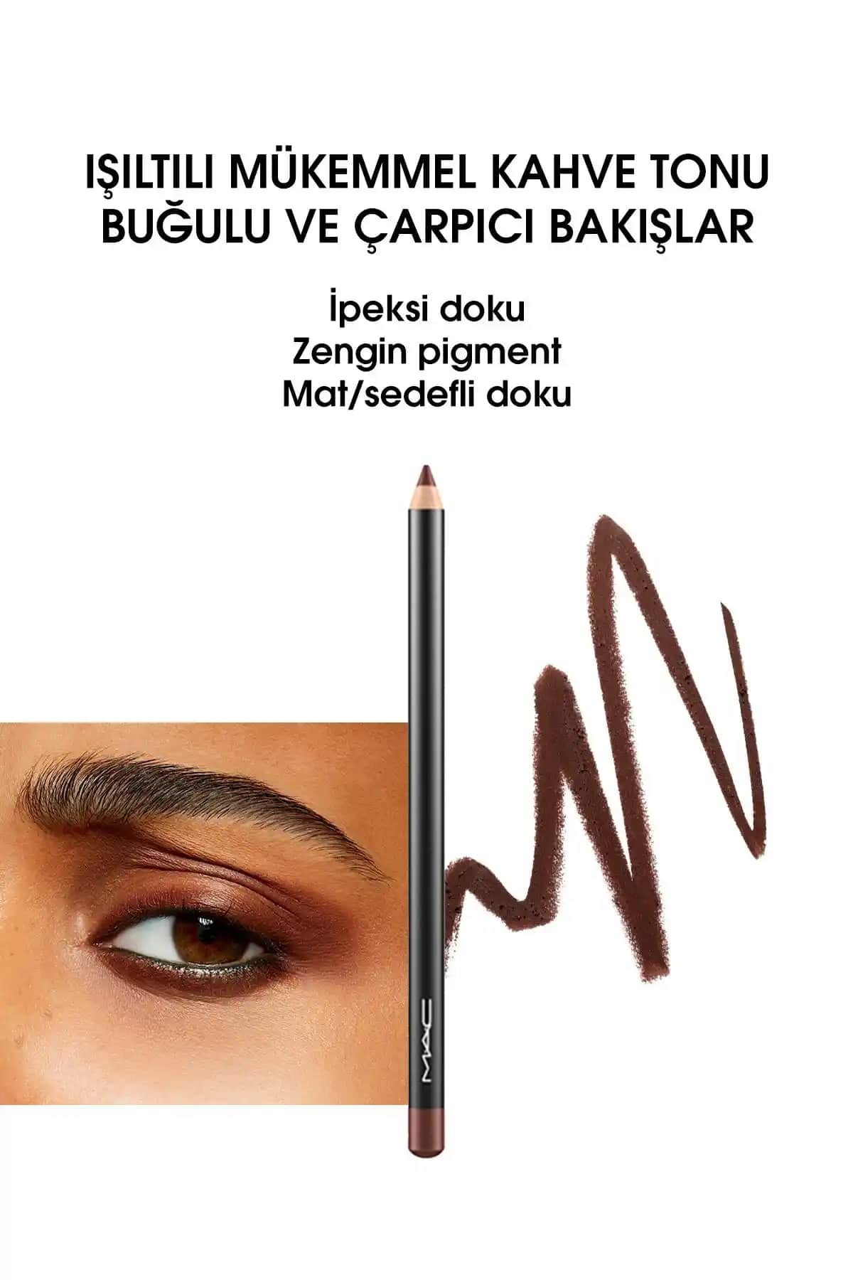 Mac Yu<muş>ak Uçlu Göz Kalemi Costa Riche 1.36 G Gözlerde Derinlik ve Şıklık Yaratır