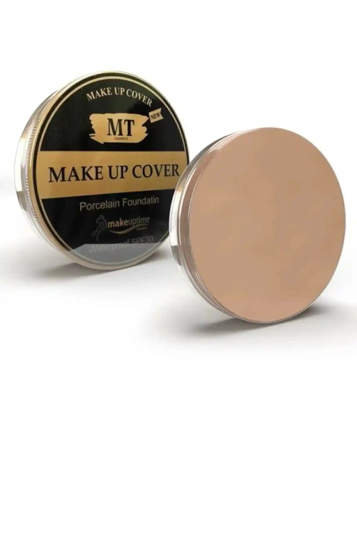 Makeuptime Make Up Cover Porselen Fondöten Kapatıcı Yüksek Kapaticilik ve Dayanıklılık