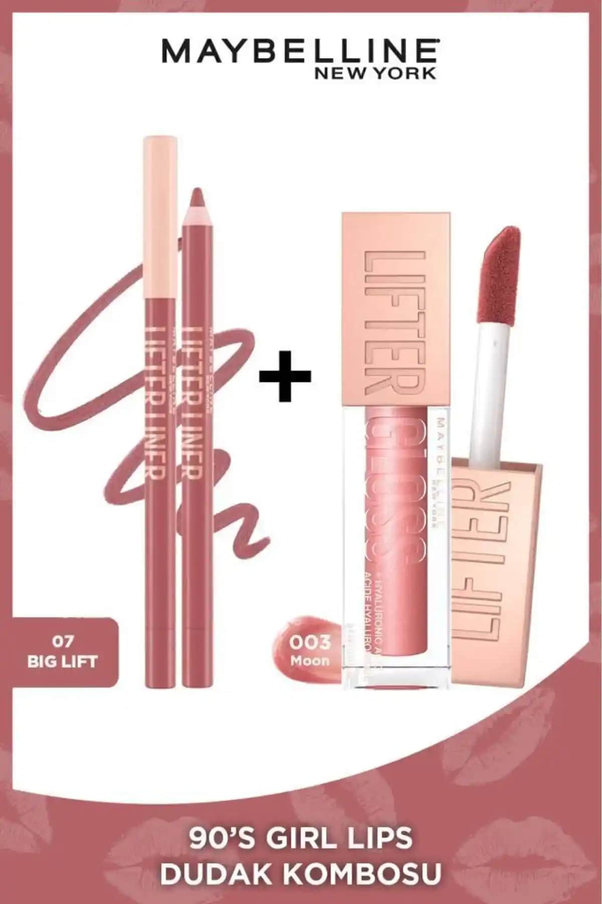 Maybelline Dudak Ürünleri Karşılaştırması: 90's Girl Lips Lifter ve Lifter Gloss Özellikleri