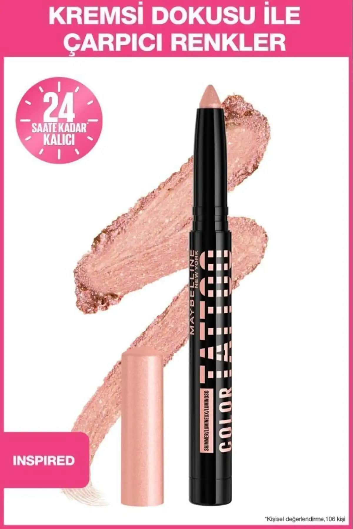 2025'te Maybelline Color Tattoo 24h Eye Stix ile Göz Makyajında Devrim