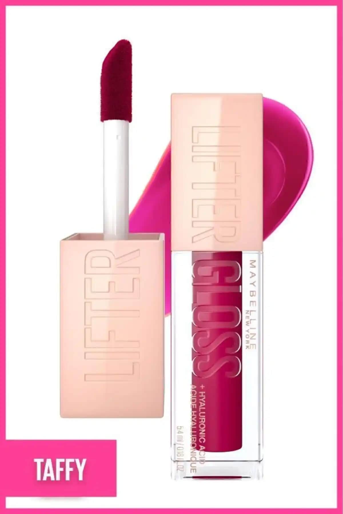 Maybelline New York Lifter Gloss Nemlendirici Dudak Parlatıcısı 25 Taffy – Parlaklık ve Bakım Sunar