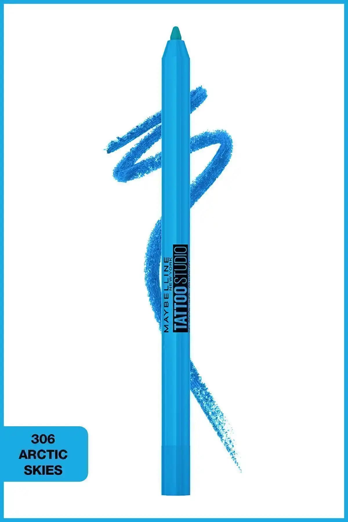 Maybelline New York Tattoo Liner Jel Göz Kalemi Arctic Skies ile Kalıcı ve Canlı Göz Makyajı