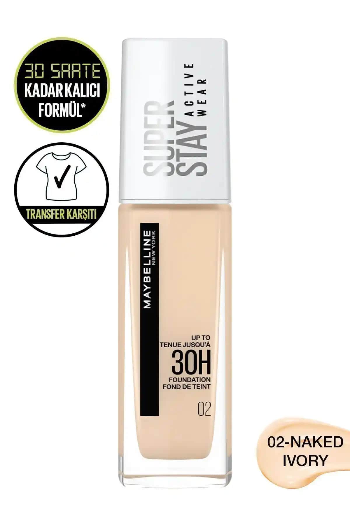 Maybelline Super Stay 30h Fondöten Karşılaştırması: Naked Ivory ve True Ivory Özellikleri