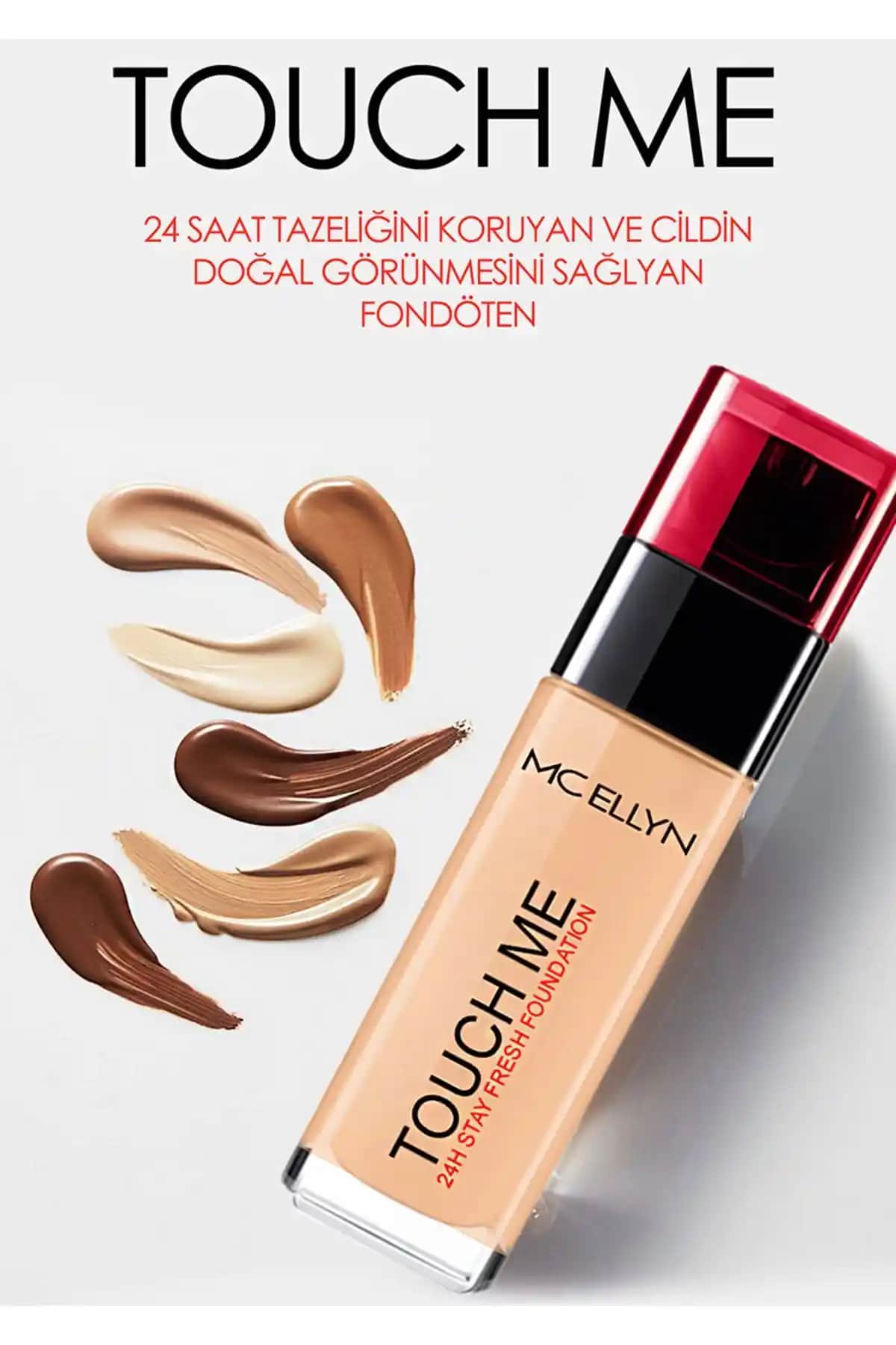 Mc Ellyn Touch Me Stay Fresh Fondöten 02: Doğal ve Kalıcı Makyaj İçin Uygun Seçenek