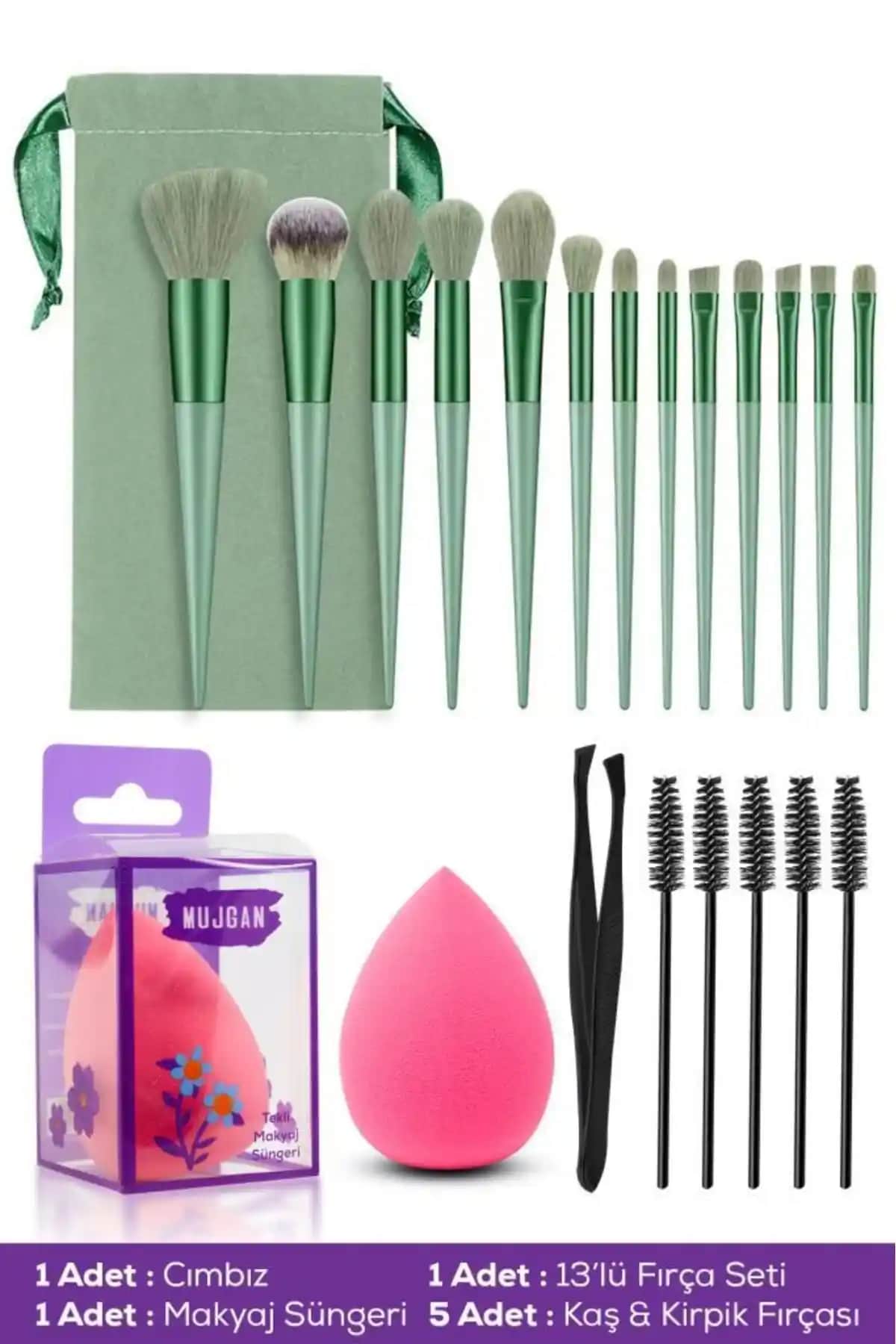 MUJGAN Profesyonel Makyaj Fırça Seti ve Aksesuarlar: Kalite ve Performans Odaklı Tasarım
