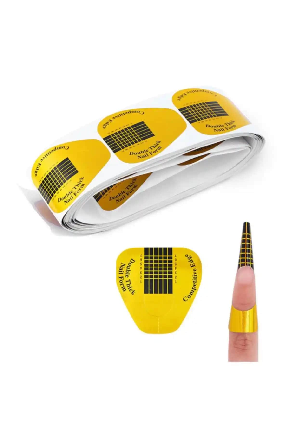 Nail Master Gold Protez Tırnak Şablonları Karşılaştırması: 100 ve 20 Adetlik Paketler