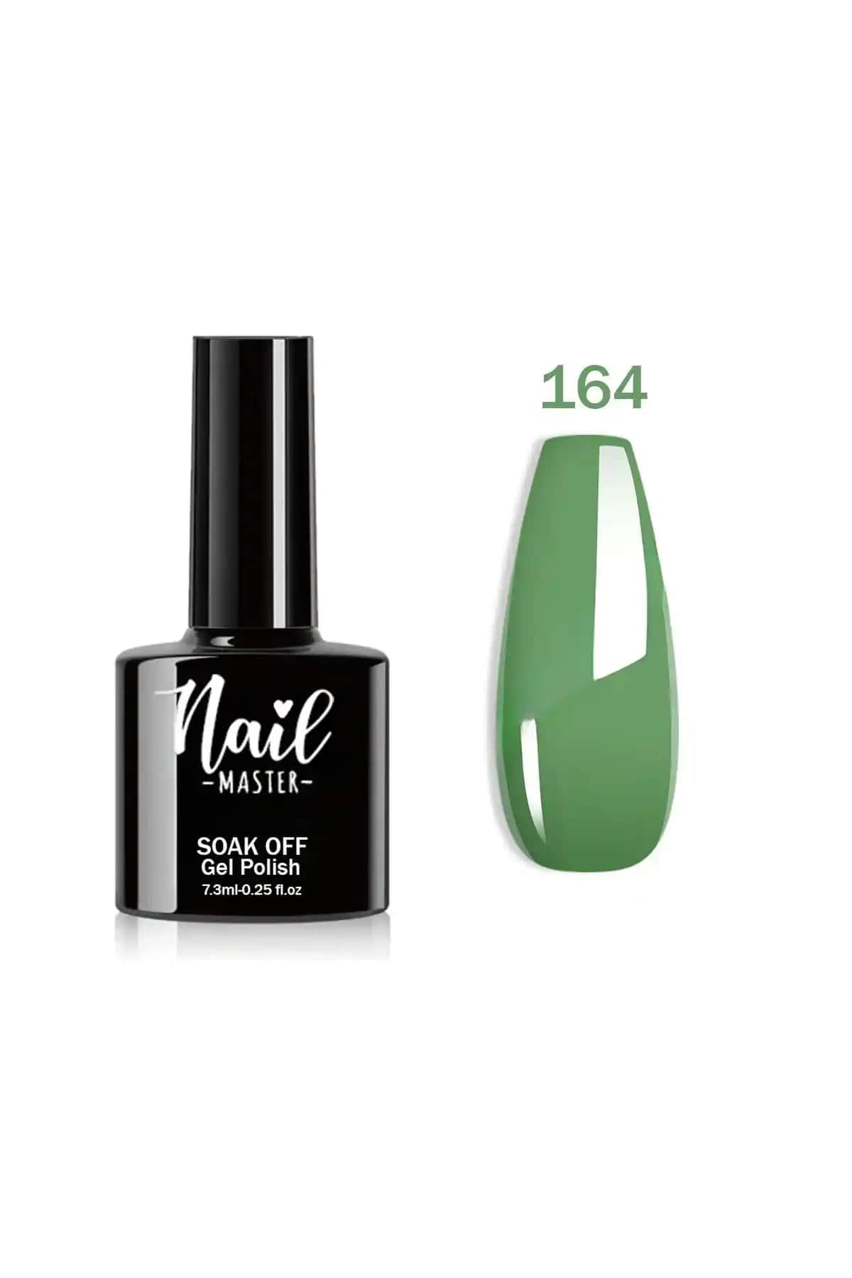 Nail Master M164 Kalıcı Oje: Canlı Yeşil Tonlar ve Uzun Süreli Parlaklık Özelliği