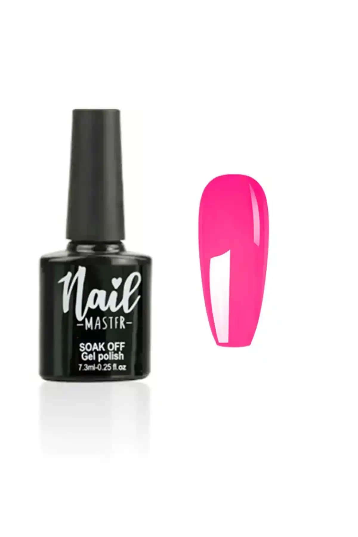 Nail Master M233 Neon Açık Pembe Kalıcı Oje: Uzun Süre Dayanan Canlı Renkli Oje