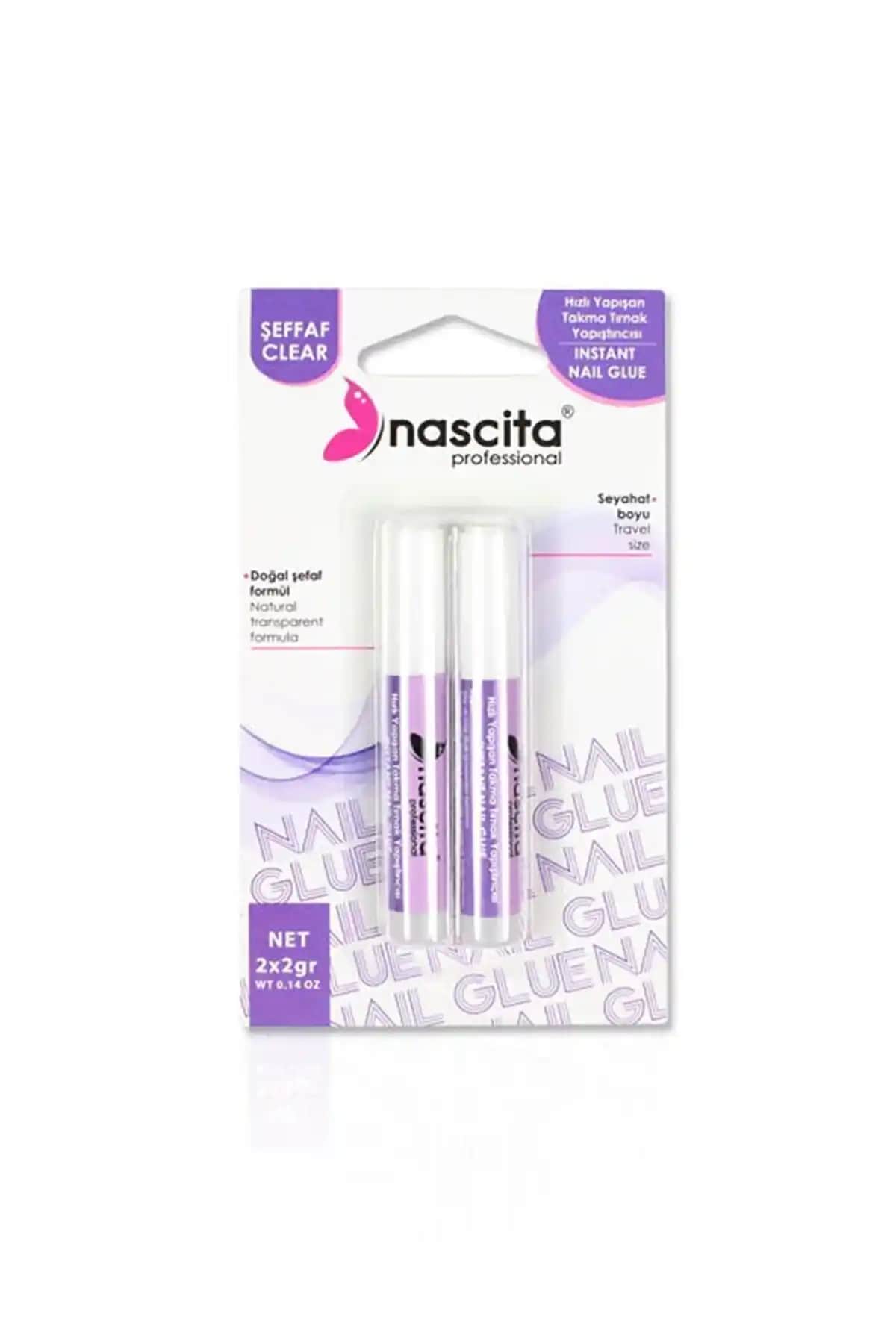 Nascita Şeffaf Takma Tırnak Yapıştırıcısı - Güçlü ve Hızlı Tutuş Sağlayan Kaliteli Ürün