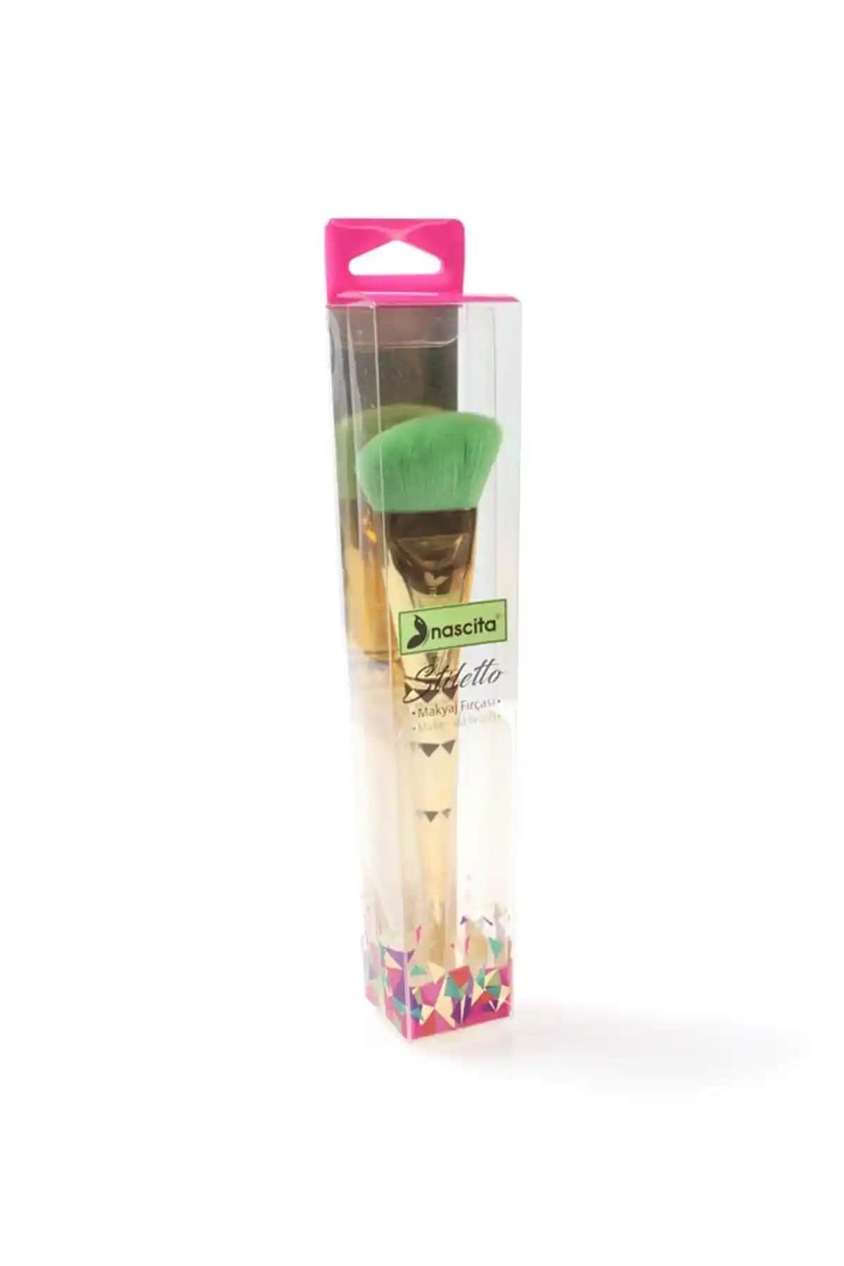 Nascita Stiletto Açılı Fondöten Fırçası: Çok Yönlü ve Yüksek Kaliteli Makyaj Fırçası