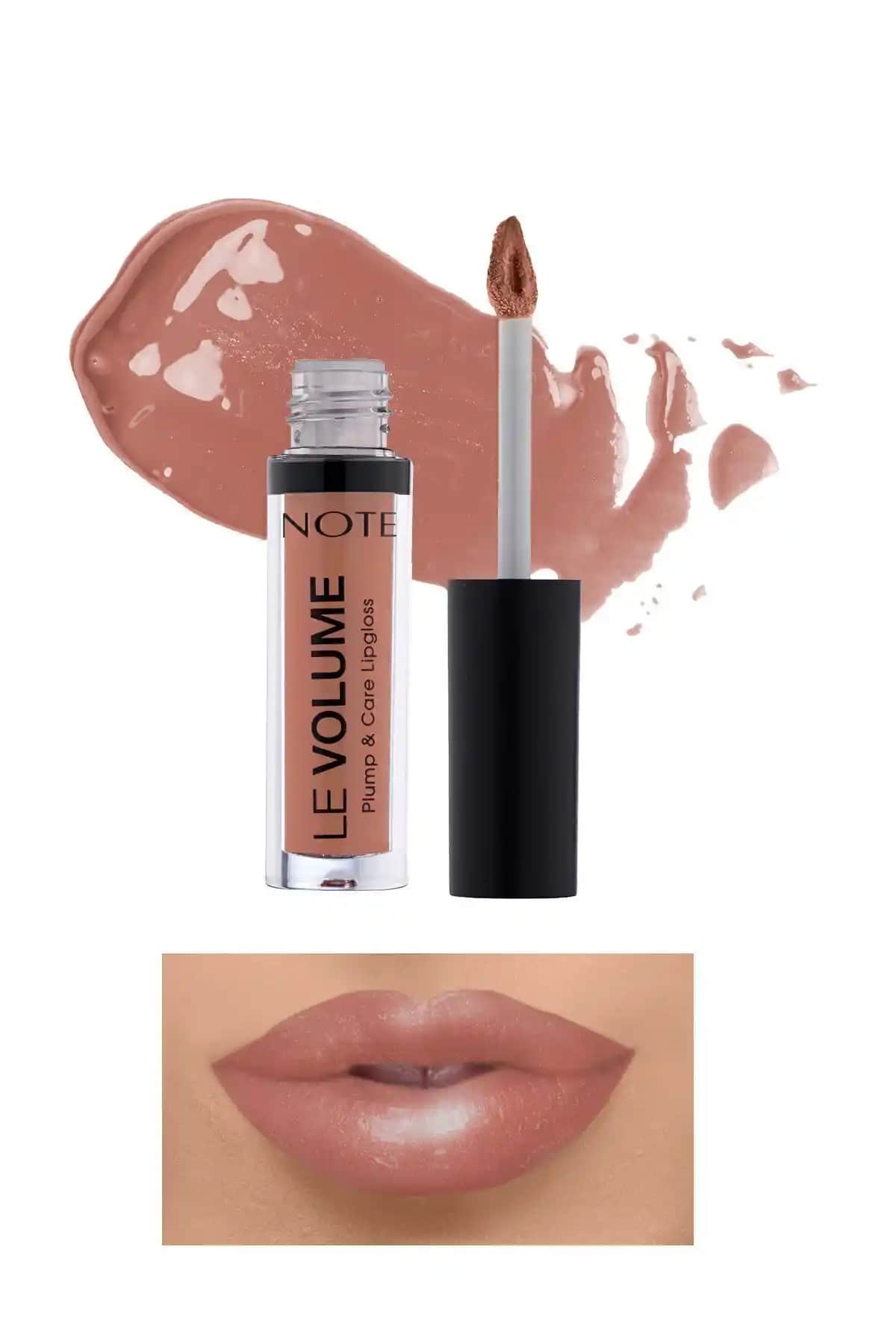 Note Cosmetics Le Volume Plump & Care Lipgloss: Doğal Parlaklık ve Nemlendirme Sağlayan Makyaj Ürünü