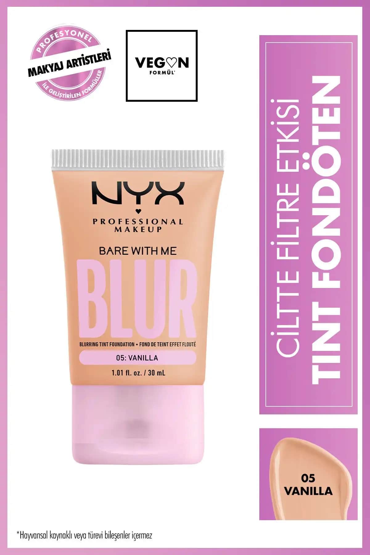 2025'te NYX Blur Tint Fondöten ile Doğal Mat Mucizesini Keşfedin