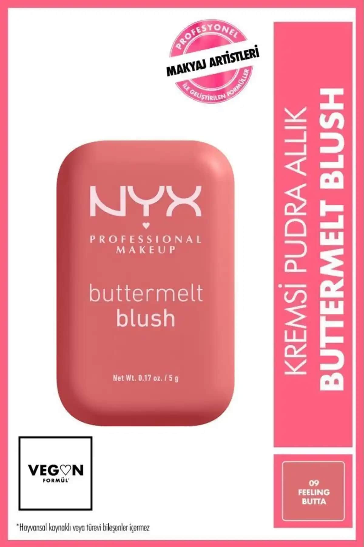 NYX Buttermelt Blush Kremsi Pudra Allık ile Doğal ve Parlak Makyaj Deneyimi