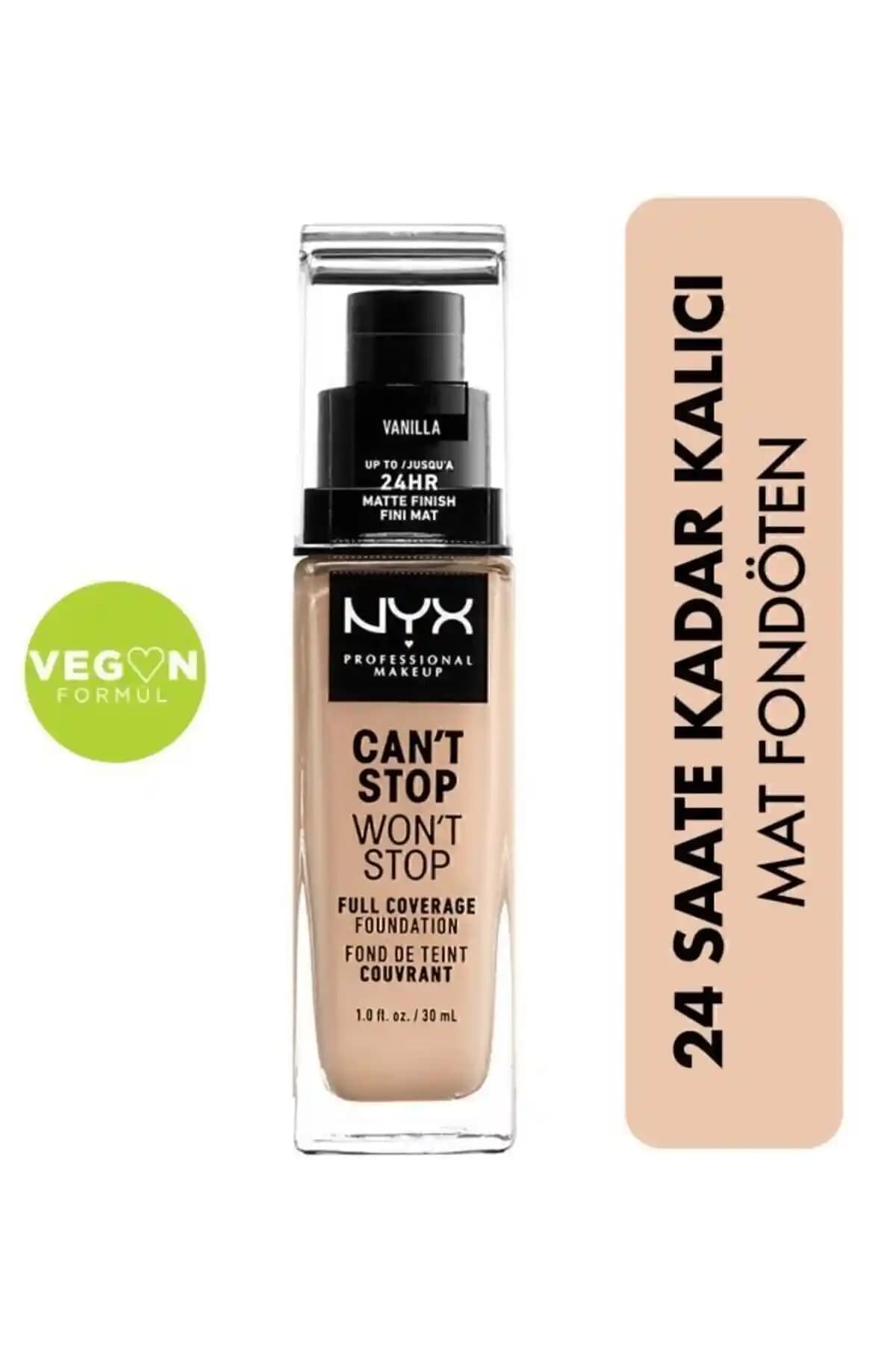 NYX Can't Stop Won't Stop Fondöten Karşılaştırması ve Kullanıcı Yorumları