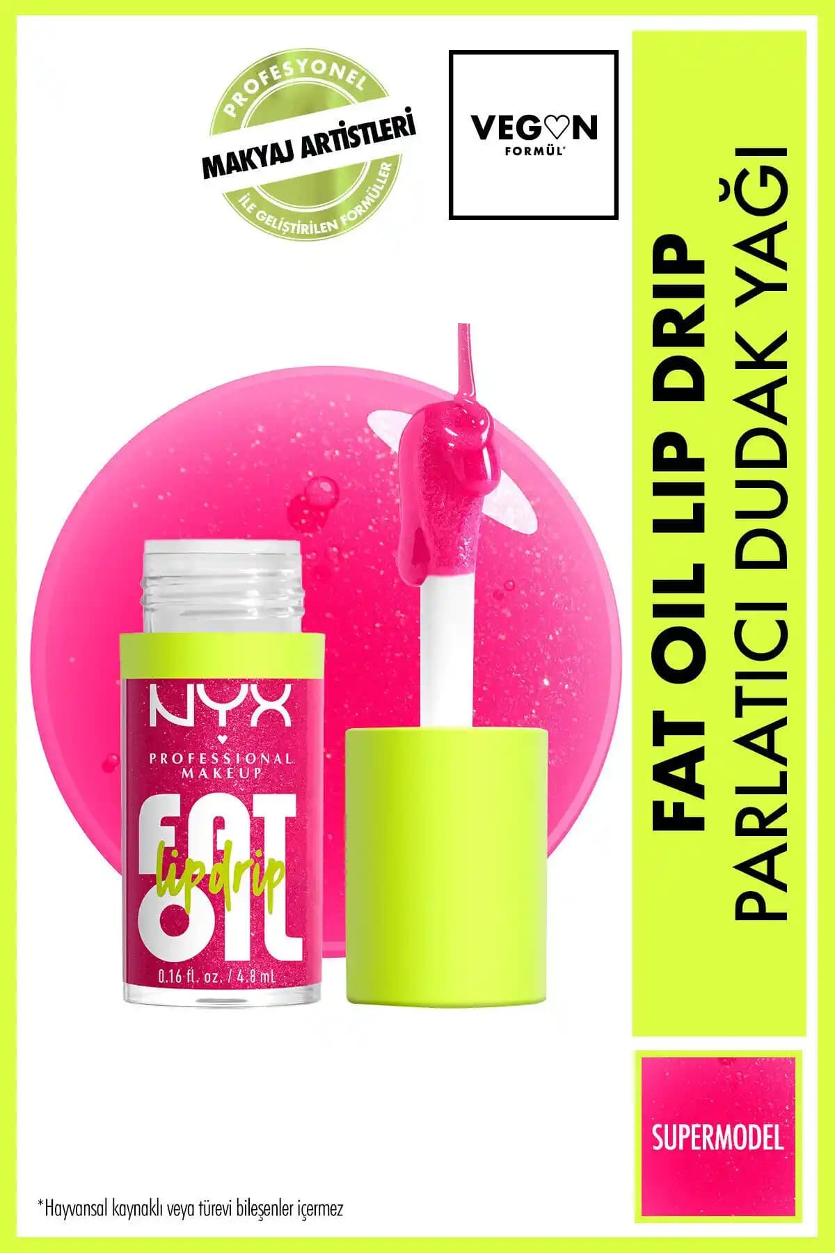 NYX Fat Oil Lip Drip Dudak Parlatıcı: Doğal Parlaklık ve Nemlendirme Özelliğiyle Günlük Kullanım