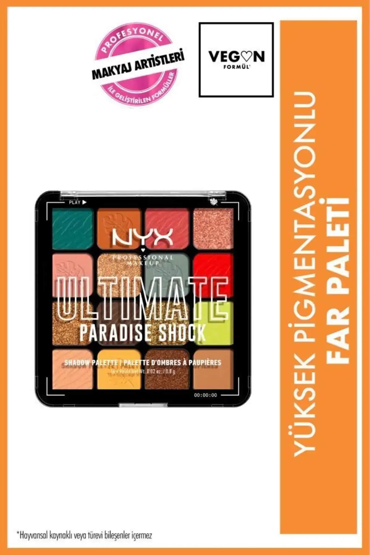 2025'te Göz Makyajınızda Devrim: NYX Paradise Shock Paletiyle Tanışın