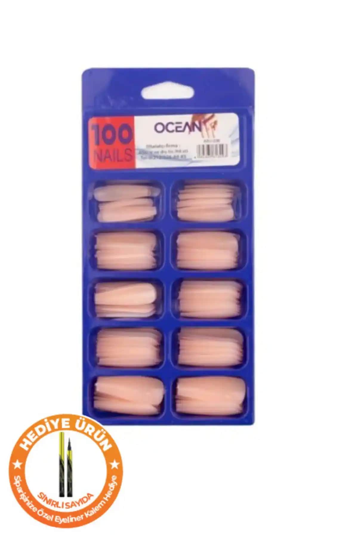 Ocean 100'lü Kutulu Protez Tırnak Karşılaştırması: Balerin ve Stiletto Modelleri